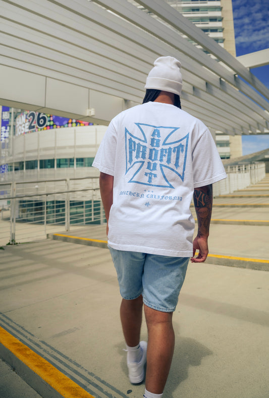 Nothing is Free Tee Blue